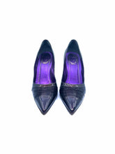 Load image into Gallery viewer, RENE CAOVILLA Size 9 Purple Patent Leather Pumps