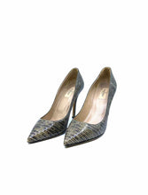 Load image into Gallery viewer, VALENTINO Size 10.5 Brown, beige Lizard Pumps