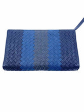 Load image into Gallery viewer, BOTTEGA VENETA Black Leather Intrecciato Bi-fold Wallet Wallet