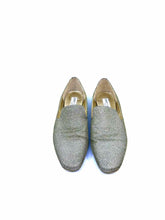 Load image into Gallery viewer, JIMMY CHOO Size 8 Gold Metallic Solid Flats
