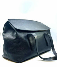 Load image into Gallery viewer, JIL SANDER Black Leather Solid Handbag