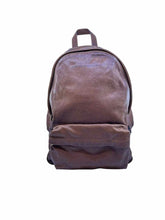 Load image into Gallery viewer, BRUNELLO CUCINELLI Brown Leather Solid Backpack