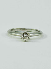 Load image into Gallery viewer, TIFFANY &amp; CO Platinum Diamond Engagement Ring
