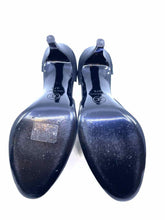 Load image into Gallery viewer, MIU MIU Size 7 Black Sparkly Pumps