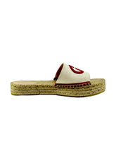 Load image into Gallery viewer, GUCCI  Pilar GG Canvas Espadrille Sandals | Size 9.5
