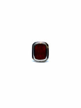 Load image into Gallery viewer, Rust Chalcedony Pierced Earrings