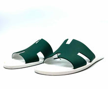 Load image into Gallery viewer, HERMES Izmir Epsom Men's Sandals | Size 10