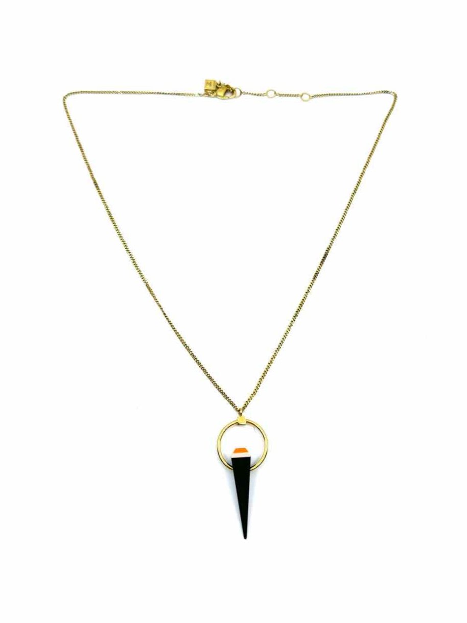 FENDI Black & Gold Necklace – Labels Luxury