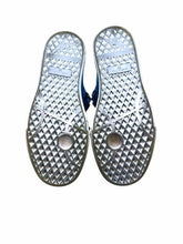 Load image into Gallery viewer, GIUSEPPE ZANOTTI Size 9 Turquoise Patent Leather Sneakers