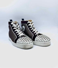 Load image into Gallery viewer, CHRISTIAN LOUBOUTIN Size 44 White, Brown Men's Sneakers