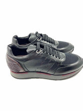 Load image into Gallery viewer, STEFANO RICCI Size 5 Black Men's Sneakers
