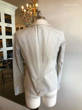 Load image into Gallery viewer, MARC JACOBS Size 6 Light Blue Stripe Blazer