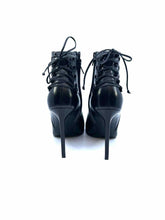 Load image into Gallery viewer, SAINT LAURENT Size 8.5 Black Leather Ankle Boot