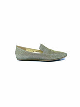 Load image into Gallery viewer, JIMMY CHOO Size 8 Gold Metallic Solid Flats