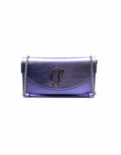 Load image into Gallery viewer, CHRISTIAN LOUBOUTIN Lavender Leather Letters Handbag