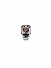 Load image into Gallery viewer, Rust Chalcedony Pierced Earrings