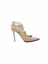 Load image into Gallery viewer, JIMMY CHOO Size 11 Nude Leather Pumps