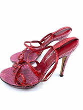 Load image into Gallery viewer, DOLCE & GABBANA Python Sandals | 6