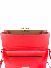 Load image into Gallery viewer, STELLA MCCARTNEY Neon Orange Vegan Leather Solid Handbag