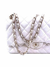 Load image into Gallery viewer, CHANEL Classic White Leather Handbag