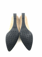 Load image into Gallery viewer, TOD'S Size 7.5 Beige Suede Solid Wedge