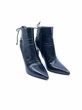 Load image into Gallery viewer, SAINT LAURENT Size 8.5 Black Leather Ankle Boot