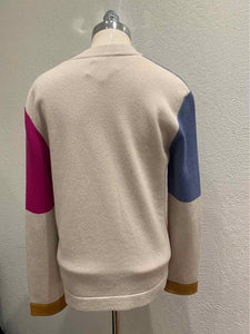 CHANEL Size 2 Multi-Color Cardigan