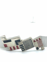 Load image into Gallery viewer, JUDITH LEIBER Size S White Belt