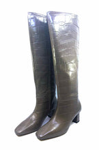 Load image into Gallery viewer, PHILLIP LIM Size 6 Taupe Leather Tall Boot
