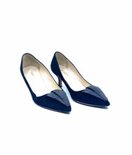 Load image into Gallery viewer, PRADA Size 10 Black Suede Solid Pumps