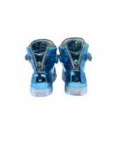 Load image into Gallery viewer, GIUSEPPE ZANOTTI Size 9 Turquoise Patent Leather Sneakers
