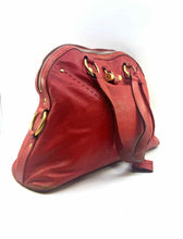 Load image into Gallery viewer, YVES SAINT LAURENT Red Leather Handbag