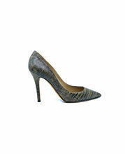 Load image into Gallery viewer, VALENTINO Size 10.5 Brown, beige Lizard Pumps