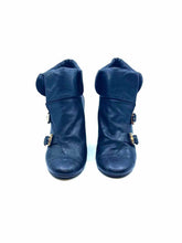 Load image into Gallery viewer, CHANEL Size 8 Black Leather Ankle Boot