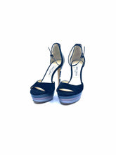 Load image into Gallery viewer, JIMMY CHOO Size 6 Black Suede Sandals
