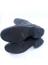 Load image into Gallery viewer, CHANEL Black Leather Ankle Boot | 8