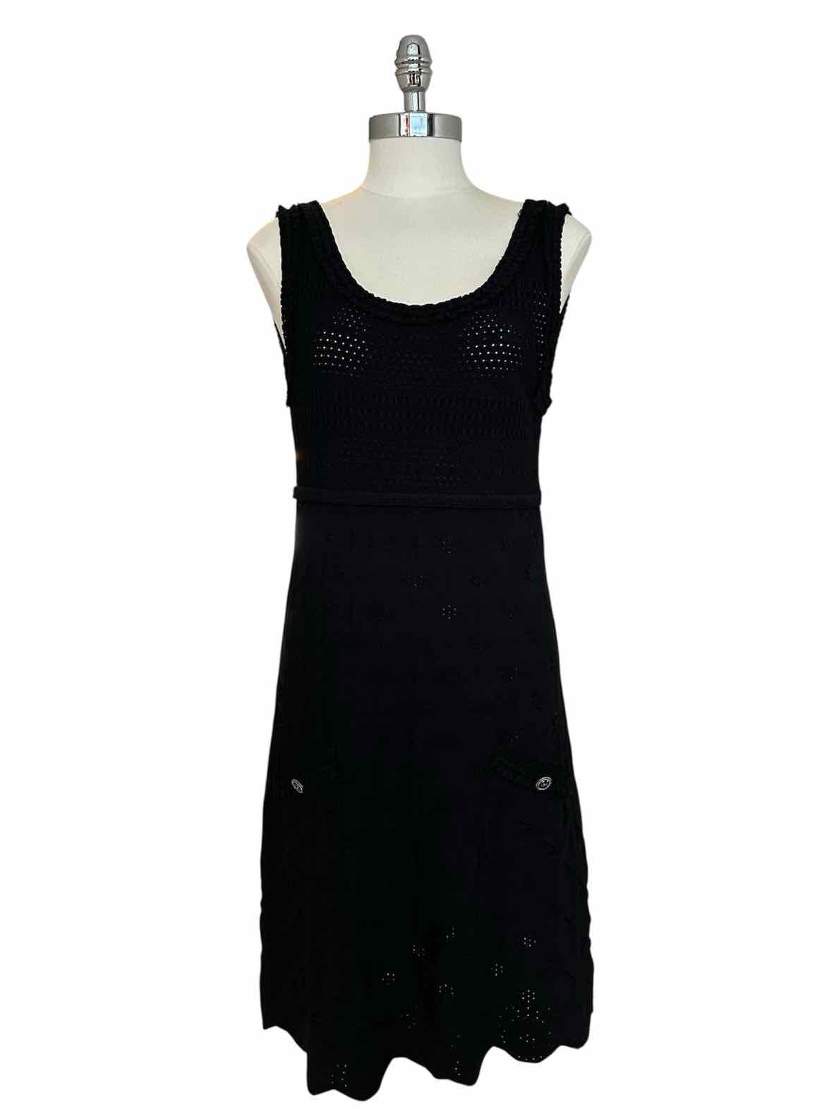 CHANEL Size 40 Black Dress – Labels Luxury