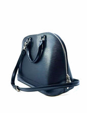 Load image into Gallery viewer, LOUIS VUITTON ALMA PM Black Leather Solid Epi Handbag