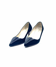 Load image into Gallery viewer, PRADA Size 10 Black Suede Solid Pumps