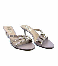 Load image into Gallery viewer, VALENTINO Size 6.5 Beige Rockstud Sandals