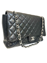 Load image into Gallery viewer, CHANEL Large Caviar Classic Handbag