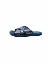 Load image into Gallery viewer, SALVATORE FERRAGAMO Size 7 Black & tan Men's Sandals
