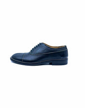 Load image into Gallery viewer, MARTIN MARGIELA Size 6.5 Black Leather Oxfords