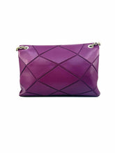 Load image into Gallery viewer, ROGER VIVIER Prismick Purple Leather Patchwork Handbag
