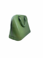 Load image into Gallery viewer, LOUIS VUITTON ALMA PM Mint Patent Leather Solid Epi Handbag