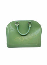 Load image into Gallery viewer, LOUIS VUITTON ALMA PM Mint Patent Leather Solid Epi Handbag