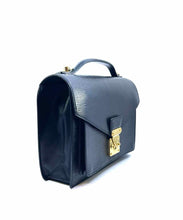 Load image into Gallery viewer, LOUIS VUITTON Pochette Metis Black Leather Epi Handbag