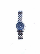 Load image into Gallery viewer, MICHELE Black & Silver Watch