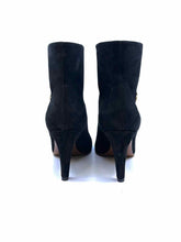Load image into Gallery viewer, VALENTINO Size 9 Black Suede Ankle Boot