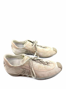 CHRISTIAN DIOR Size 10.5 Beige Suede Leather Solid Sneakers